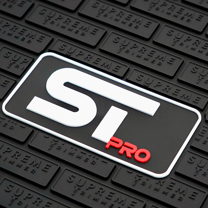 Supreme Trimmer Barber Station Mat Logo Detail