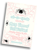 Not-So-Spooky Birthday Invitation