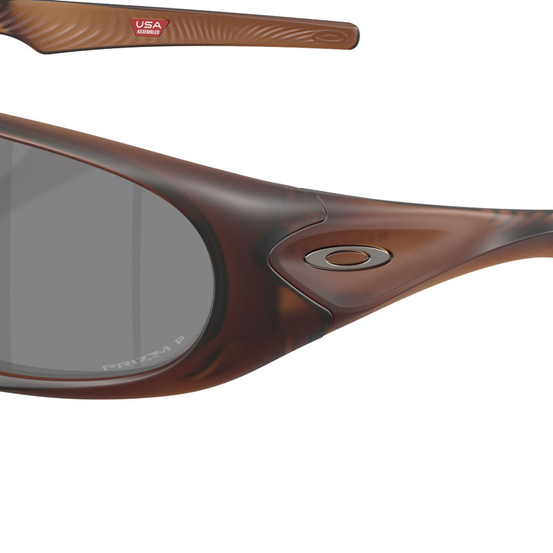Oakley Neoforma Sunglasses - Matte Rootbeer/PRIZM Black Polarized Lens