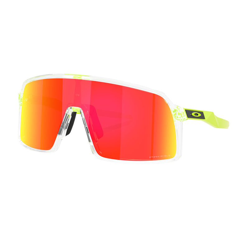Oakley Sutro Sunglasses - Clear/PRIZM Ruby Lens