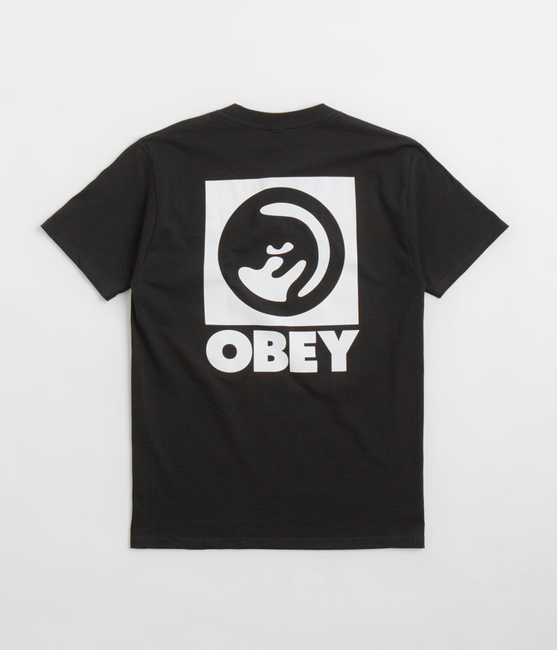 Obey Bold Eye T-Shirt in Black