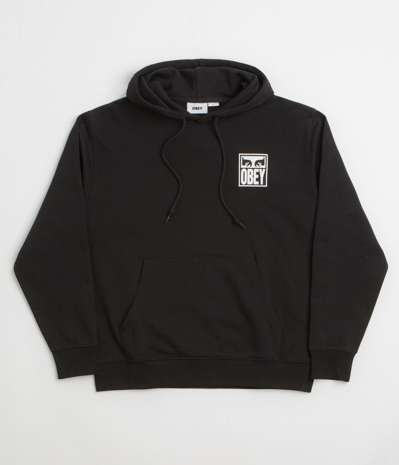 Obey Eyes Icon 2 Hoodie in Black