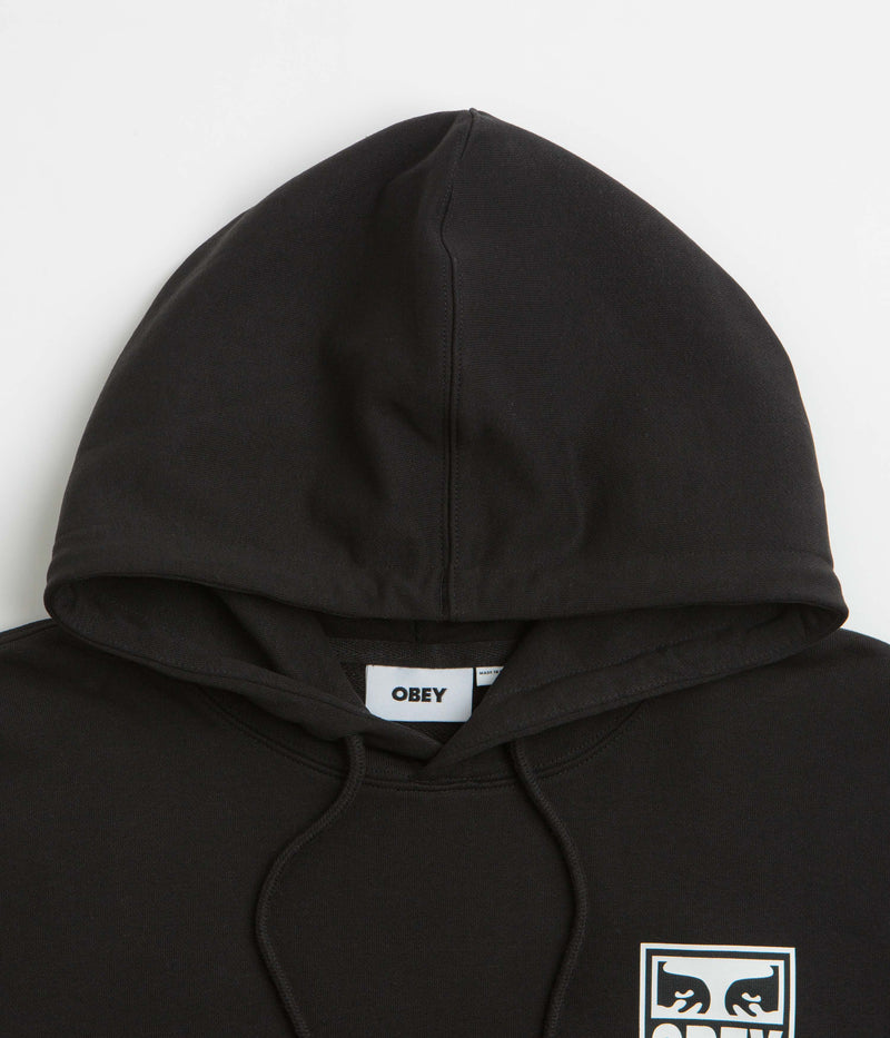 Obey Eyes Icon 2 Hoodie in Black