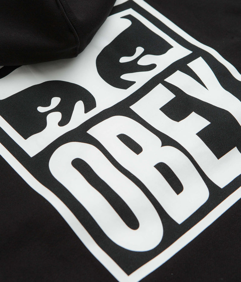 Obey Eyes Icon 2 Hoodie in Black