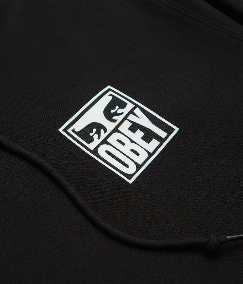 Obey Eyes Icon 2 Hoodie in Black