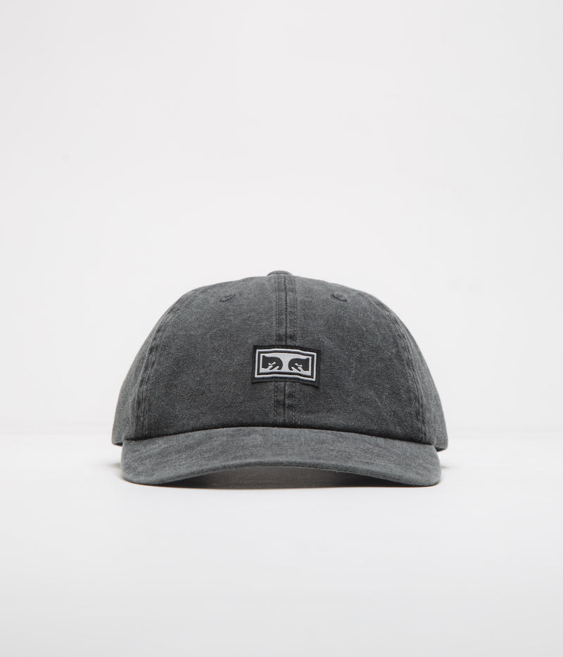 Obey Icon Eyes Cap in Pigment Black