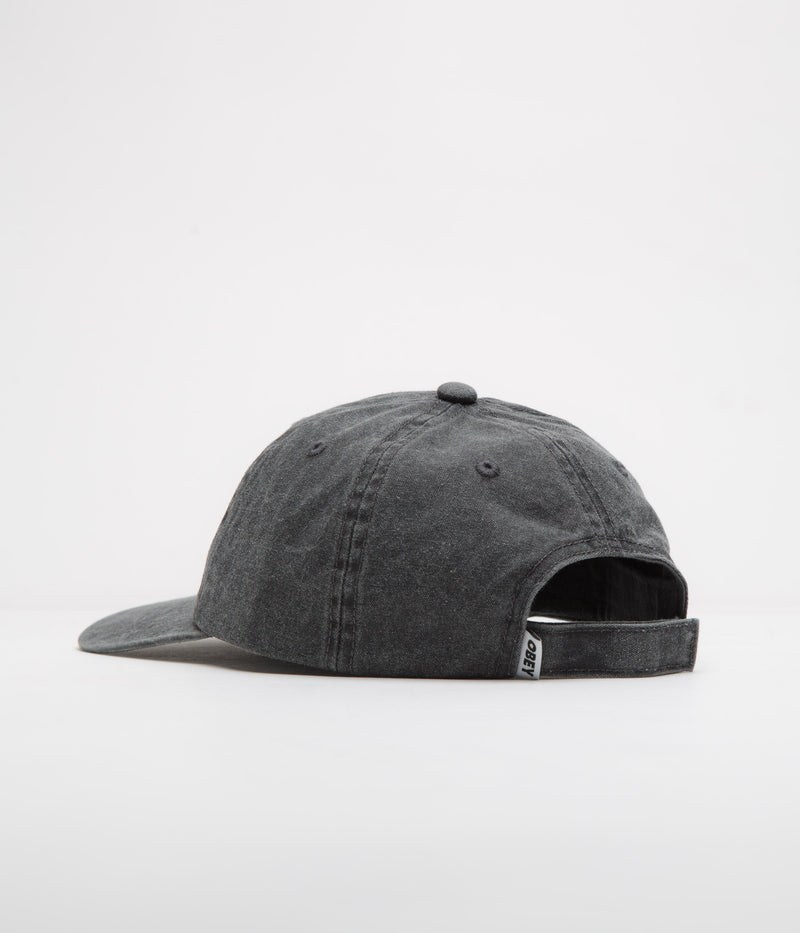 Obey Icon Eyes Cap in Pigment Black