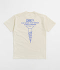 Obey Magic T-Shirt in Cream