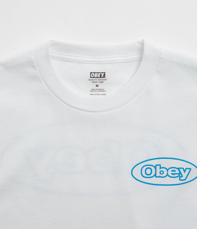 Obey Reaction T-Shirt in White