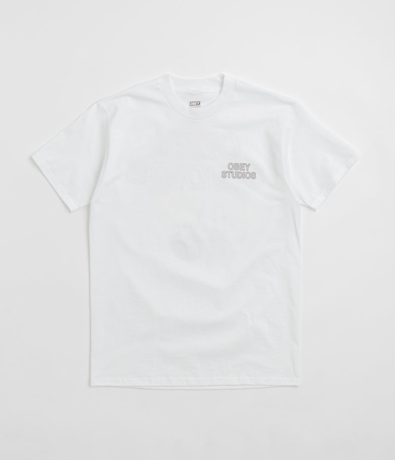 Obey Studios Palette T-Shirt in White