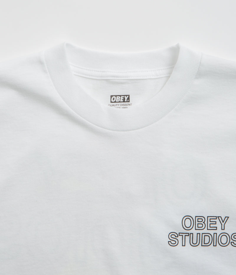 Obey Studios Palette T-Shirt in White