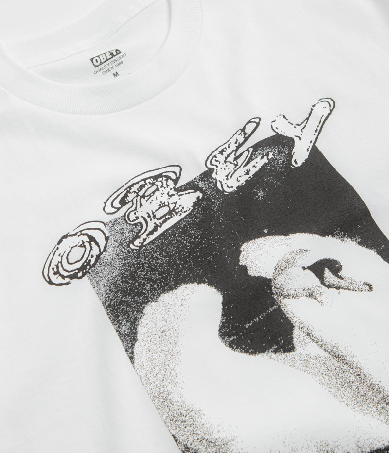 Obey Swan T-Shirt in White