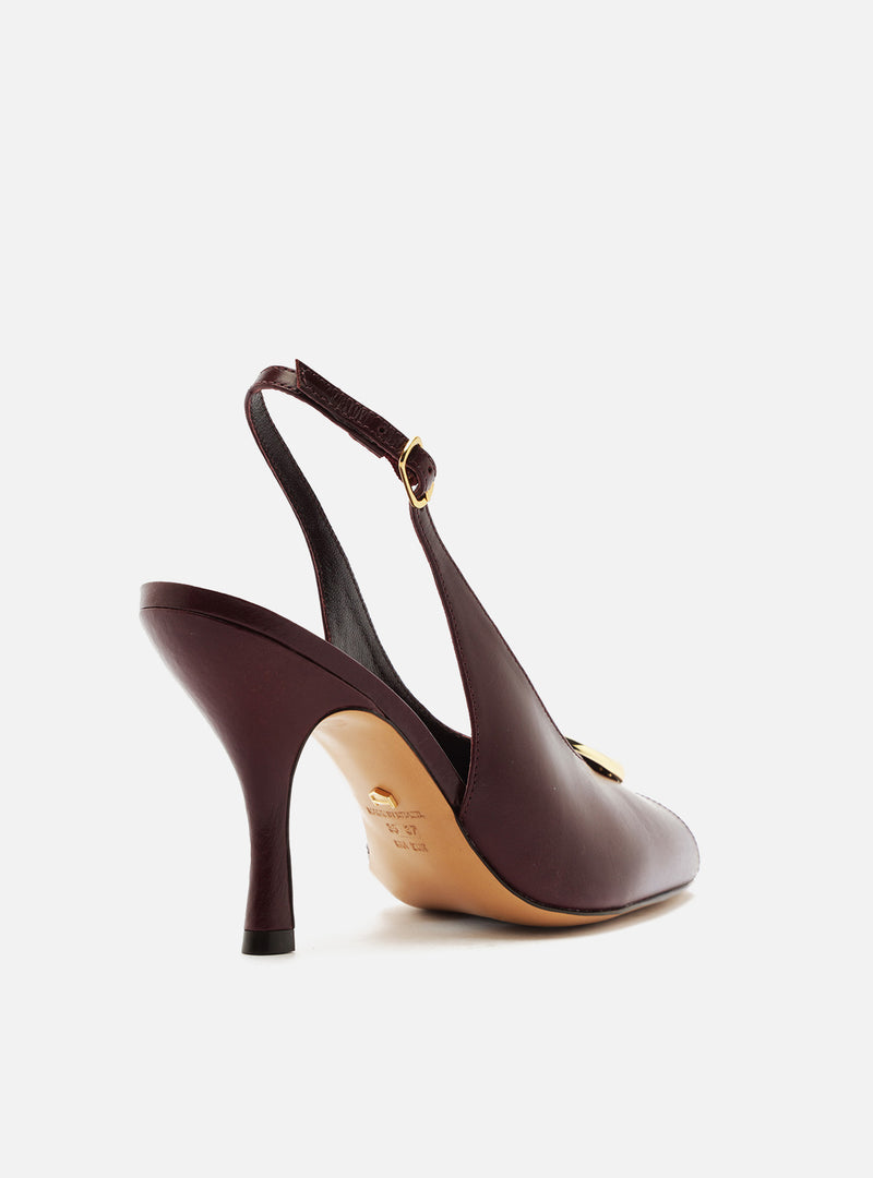 Olivia High Stiletto Leather Pump Pumps R/26