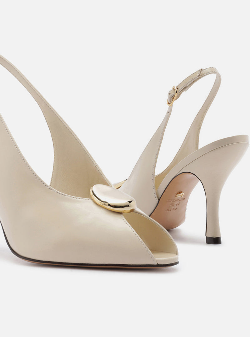Olivia High Stiletto Leather Pump Pumps R/26