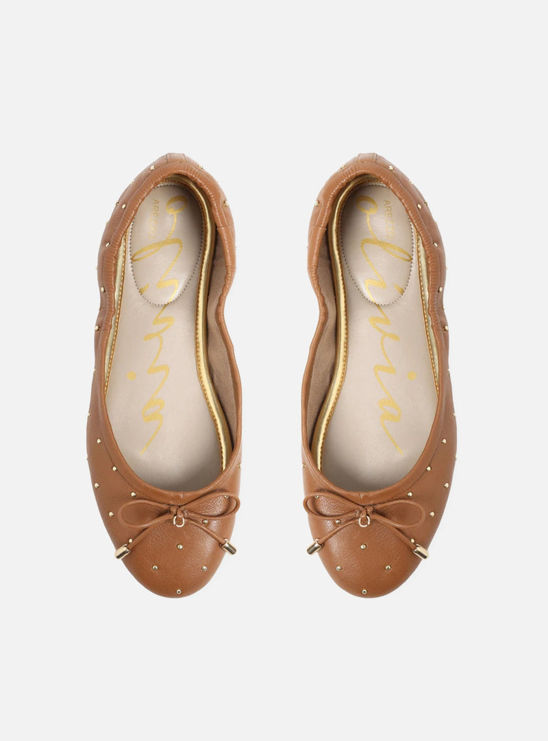 Olivia Leather Sandal Flats SPRING 21
