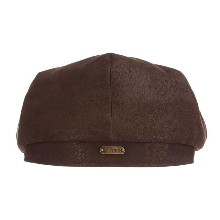 Onassis Lamb Leather Ivy Cap - Stetson Hat Flat Cap Stetson Hats