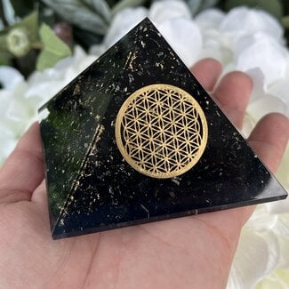 Orgone Gemstone Pyramid – Available in Various Sizes – view 2