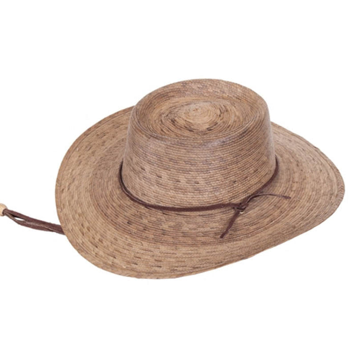 Outback Burnt Palm Leaf Sun Hat up to 2XL - Tula Hats Gambler Hat Tula Hats TU1-5200 Burnt Palm Large (58.5cm)