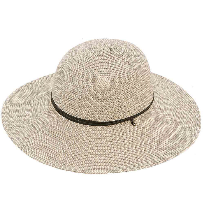 Packable Sun Hat with Chin Cord - Jeanne Simmons Hats Wide Brim Sun Hat Jeanne Simmons Accessories