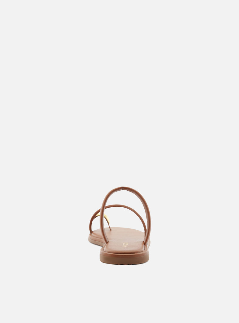 Pamela Leather Sandal Flats S/26