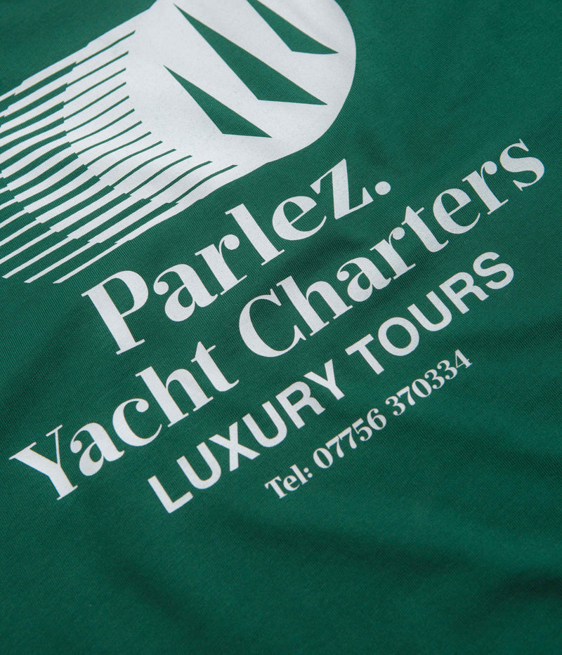 Parlez Charter T-Shirt in Deep Green