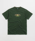 Pass Port Bloom Organic T-Shirt in Forest Green
