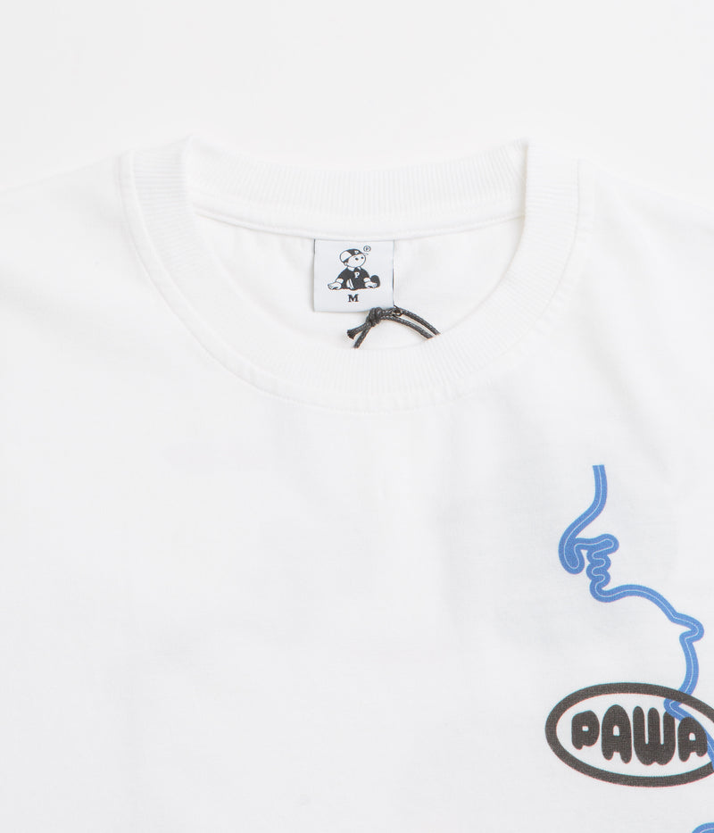Pawa Speed Sports Drift Map T-Shirt in White