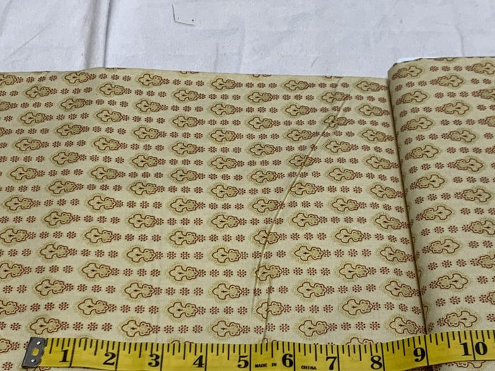 Peace On Earth–Tan with Red and Gold Accents 277