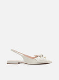 Pearl Leather Ballet Flats RESORT 25