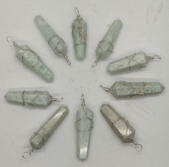 Pendant, Wire Wrapped Assorted Stones