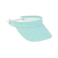 Petite Cotton Sun Visor with Coil Lace Closure - Sunny Dayz™ Visor Cap Sun N Sand Hats HK274B Mint
