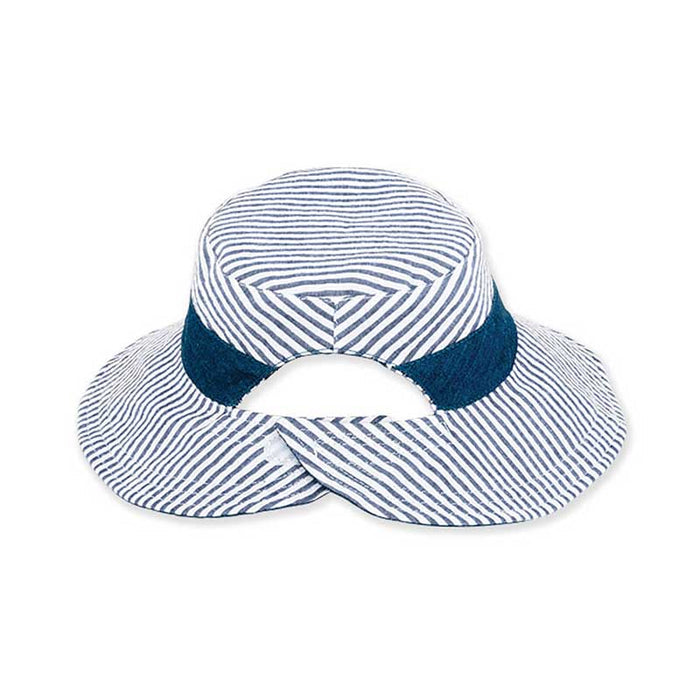 Petite Reversible Cotton Bucket Hat - Sunny Dayz™ Bucket Hat Sun N Sand Hats