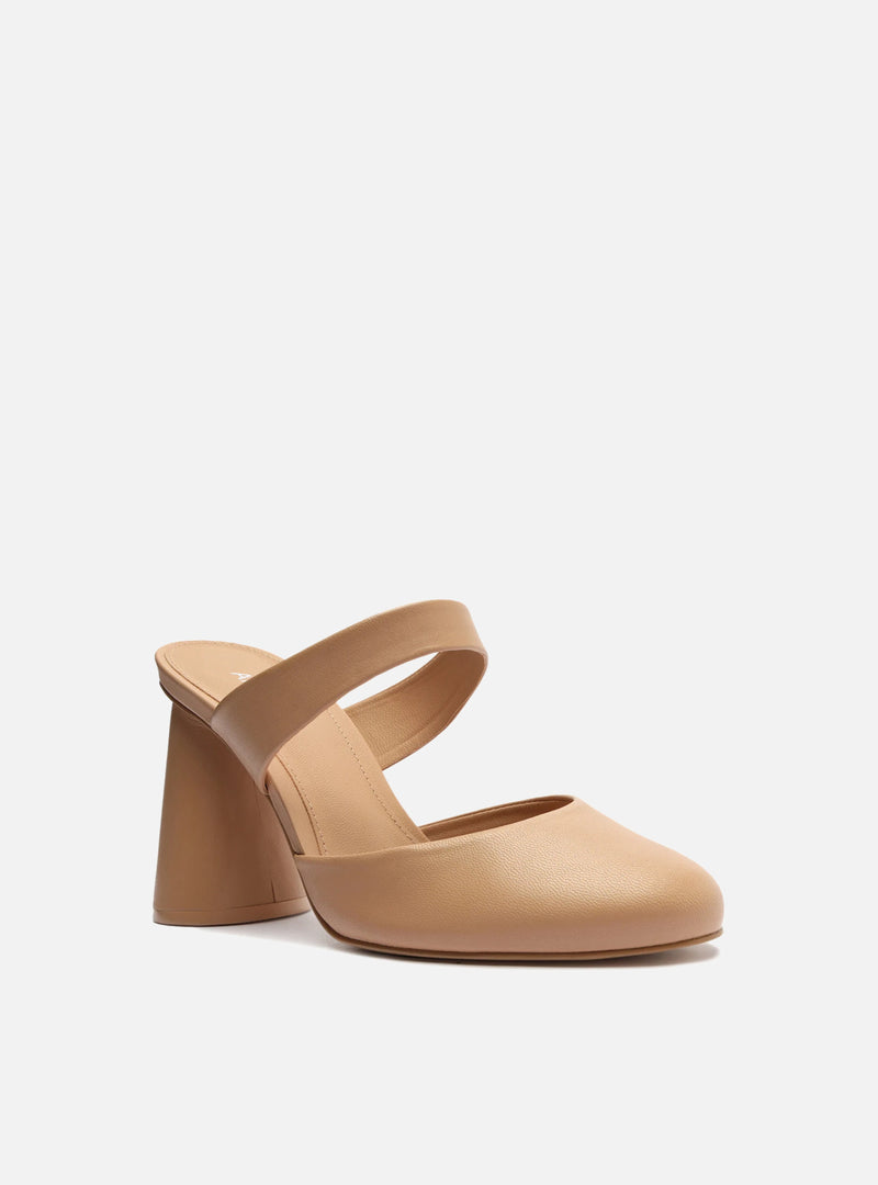 Piera Leather Mule Pumps FALL 22