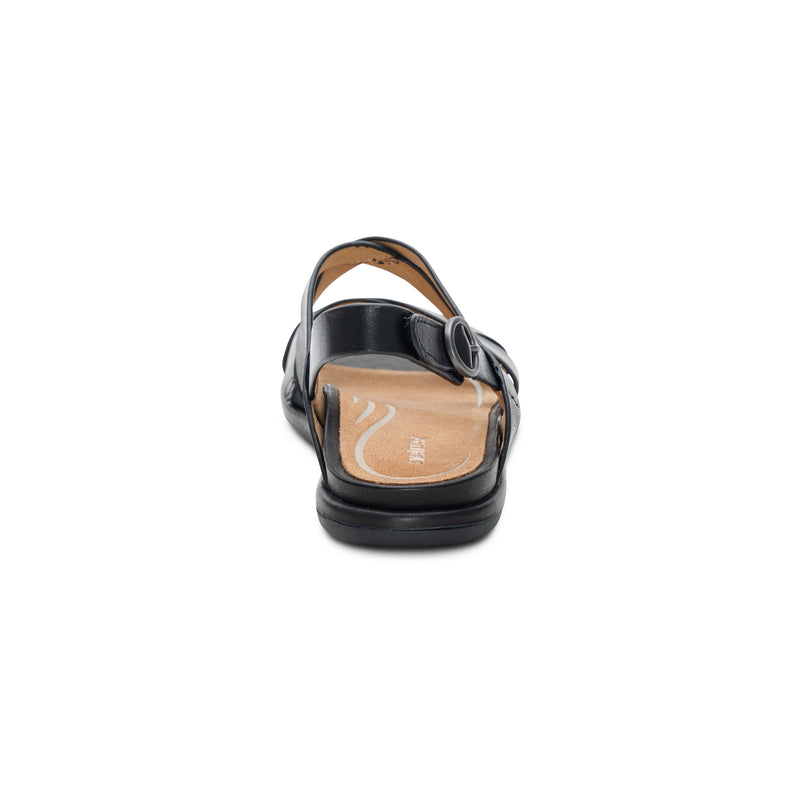 Piper Arch Support Strap Sandal #color_black