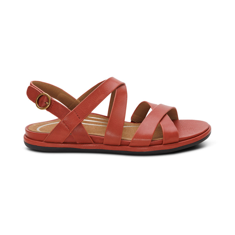 Piper Arch Support Strap Sandal #color_terracotta
