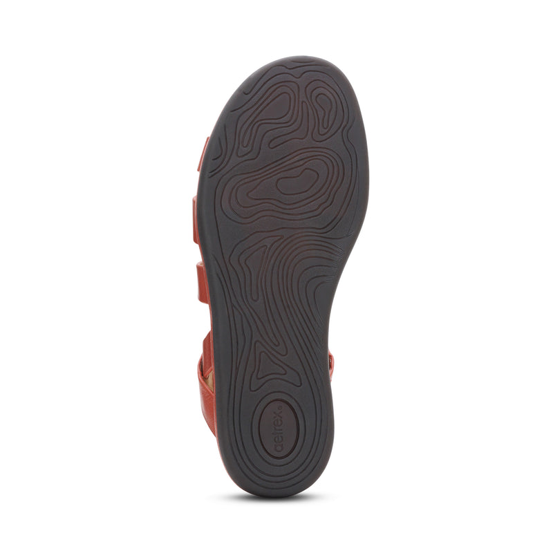 Piper Arch Support Strap Sandal #color_terracotta