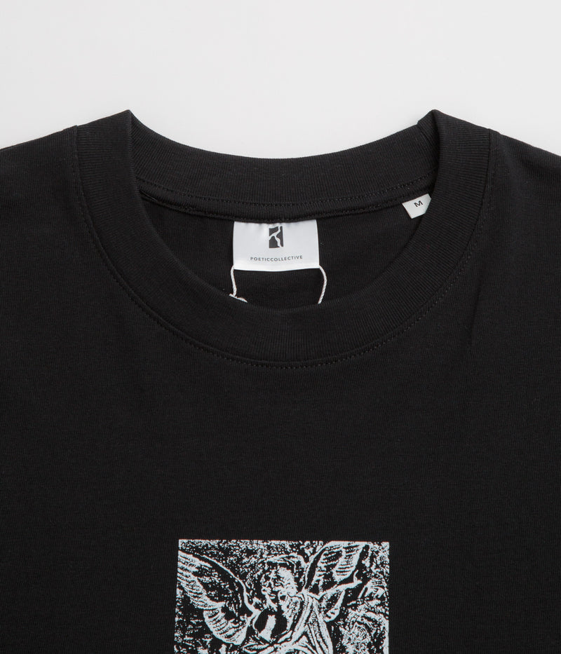 Poetic Collective Angel T-Shirt in Black