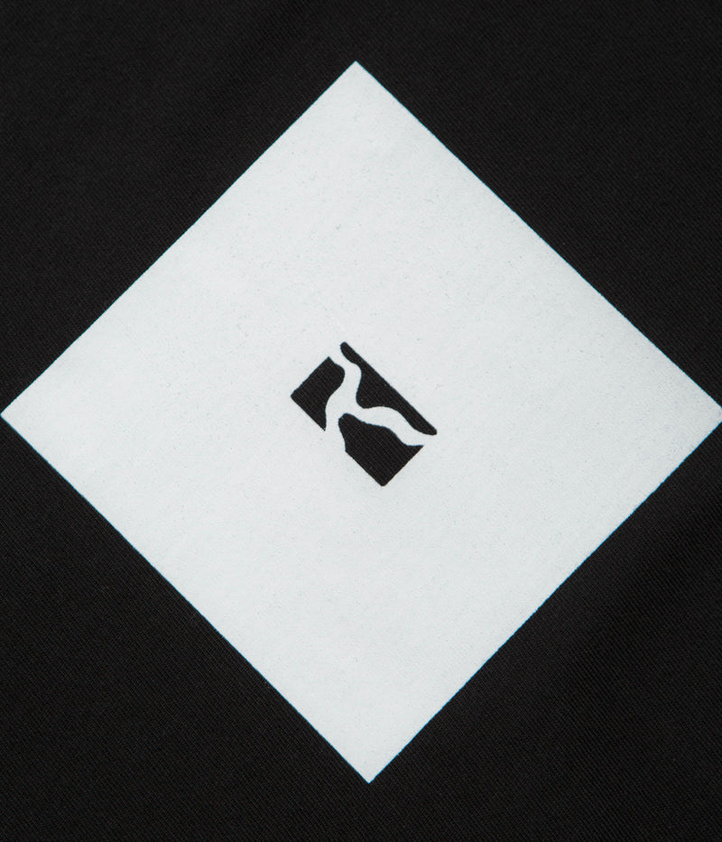 Poetic Collective Box T-Shirt in Black and White