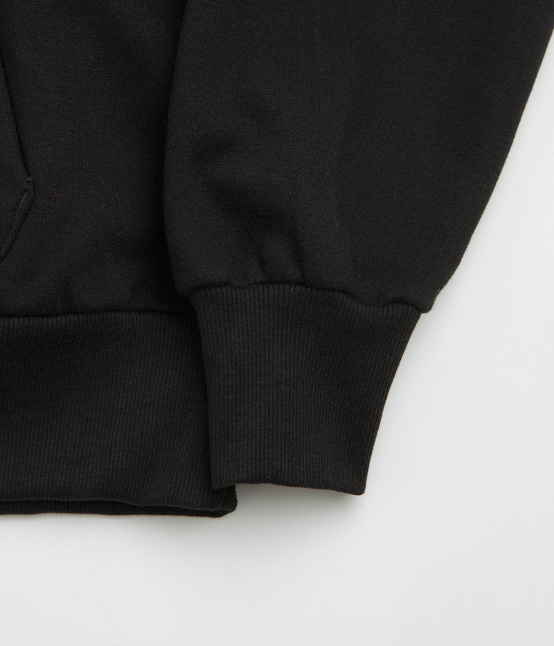 Poetic Collective Crayon Arm Zip Hoodie in Black