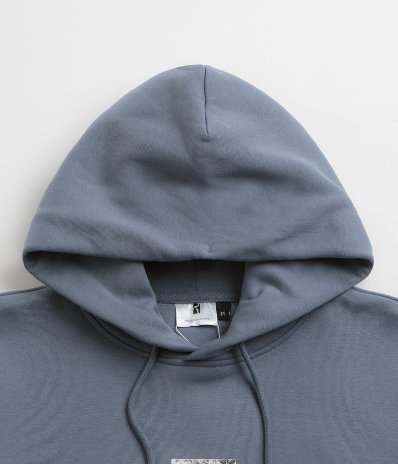 Poetic Collective Earth Hoodie in Mineral Grey