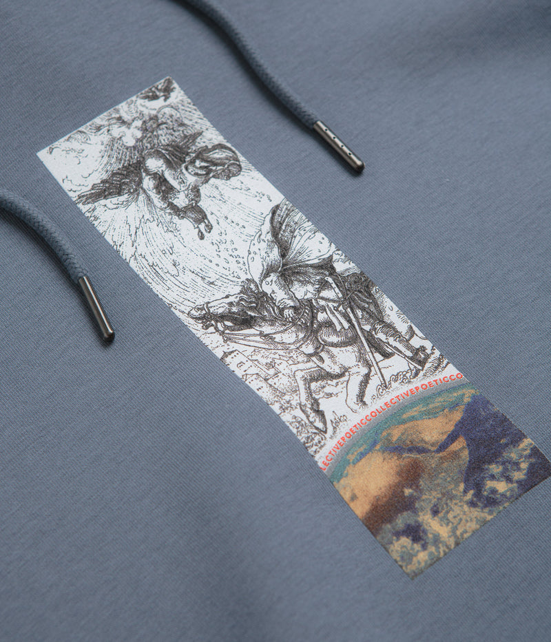 Poetic Collective Earth Hoodie in Mineral Grey