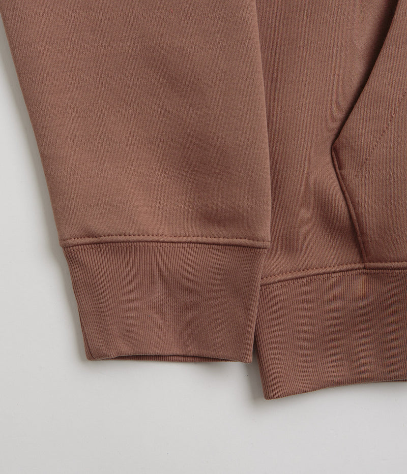 Poetic Collective Painting Hoodie in Brown