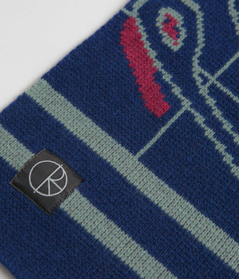 Polar Clubb Inc Team Scarf in Navy