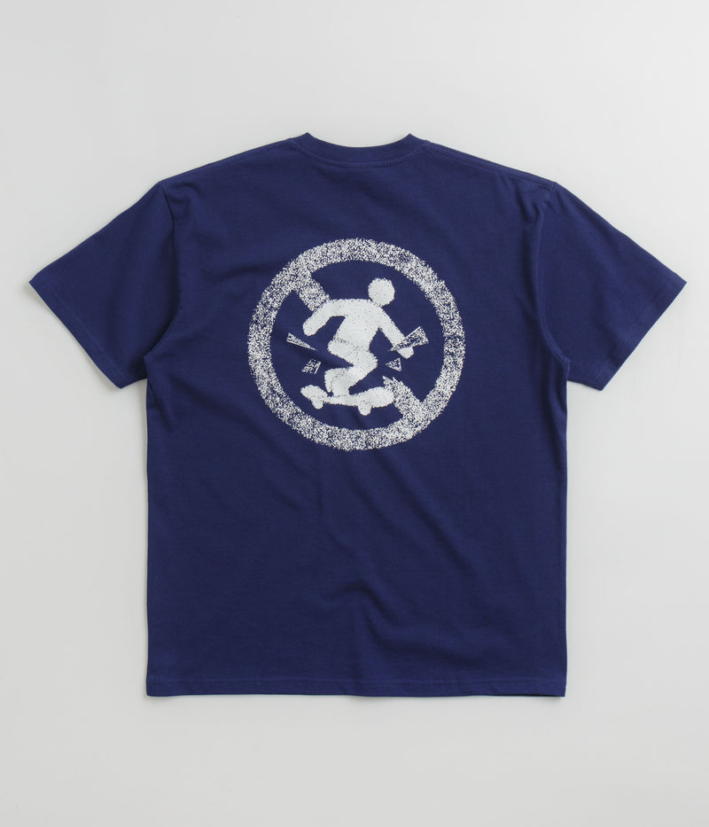 Polar Don't Play T-Shirt in Deep Royal Blue
