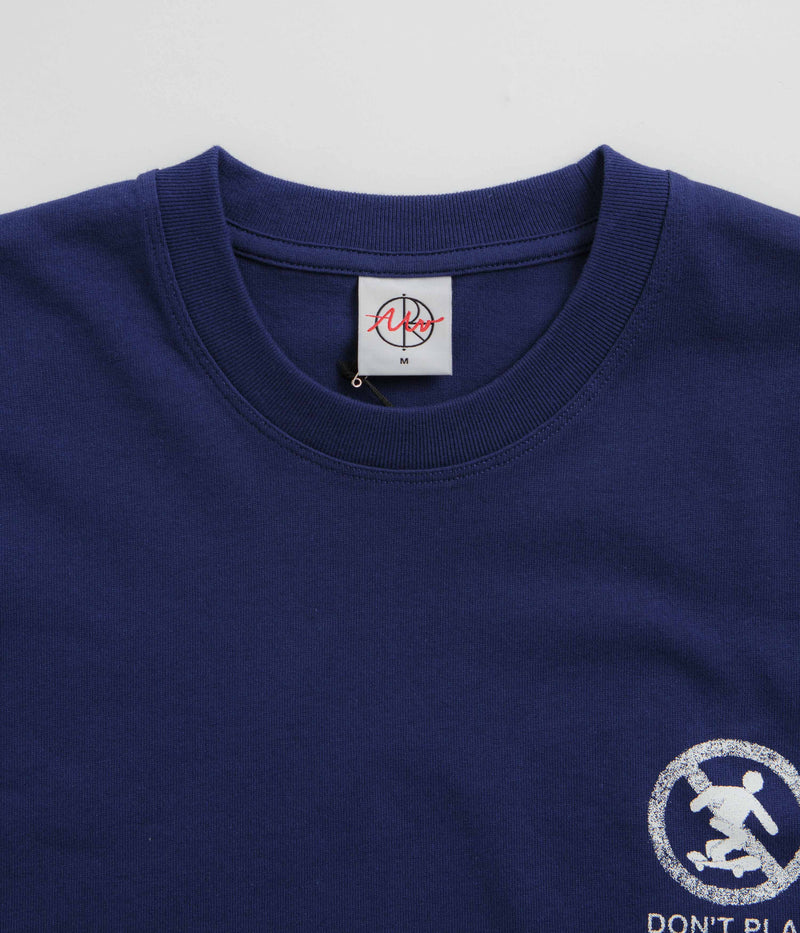 Polar Don't Play T-Shirt in Deep Royal Blue