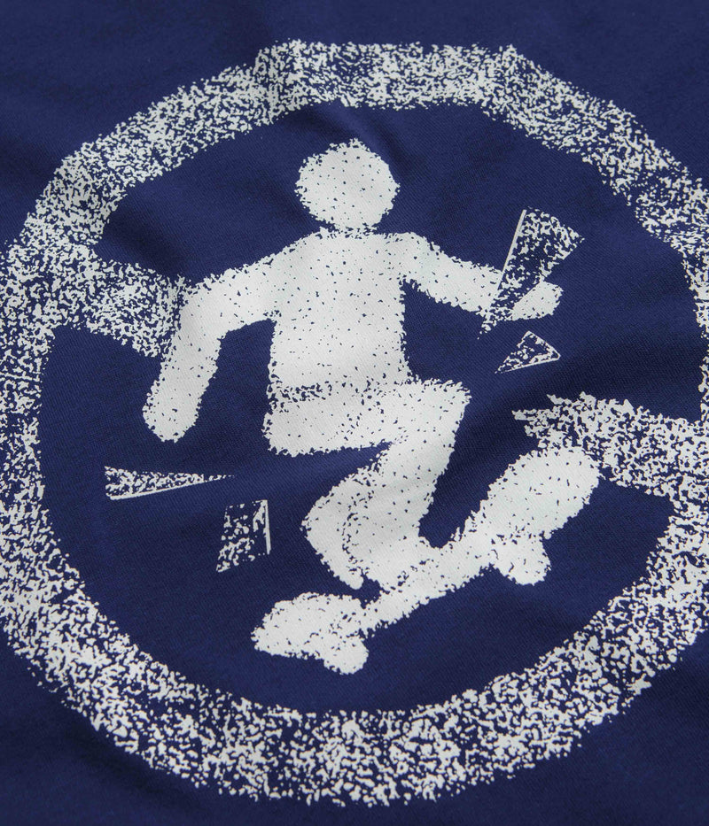 Polar Don't Play T-Shirt in Deep Royal Blue
