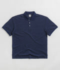 Polar Dots Surf Polo Shirt in Dark Blue