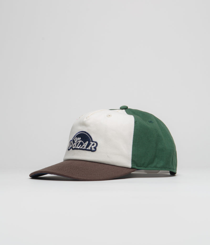 Polar Dreams Jake Cap in Jade Green and Brown