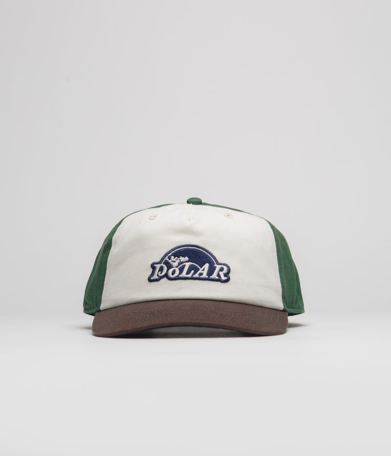 Polar Dreams Jake Cap in Jade Green and Brown
