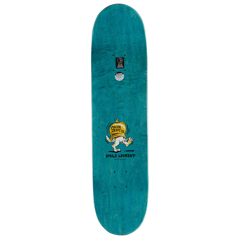 Polar Emile Laurent Accordion Dog Skateboard Deck - 7.875"